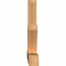 Ekena Millwork Saratoga Smooth Timber Gable Bracket, Western Red Cedar, 84"W x 24"H x 3 1/2"D x 3 1/2"F, 7/12 Pitch GBW084X24X0404SAR00SWR - alternate 3